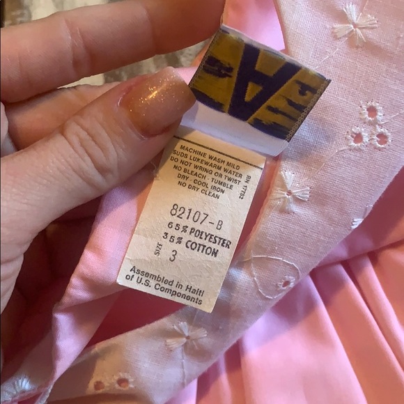 Dainty vintage eye lit infant outfit  size 3m - Picture 8 of 11